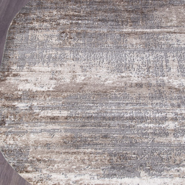 Ковер 04050C - GREY / BROWN - Овал ARMINA