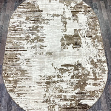 Ковер турецкий D069A_VIZON коллекции Bojnord овальный