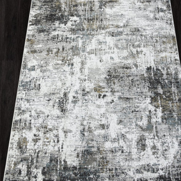 Ковер C269AJ - GREY / BLUE - Прямоугольник - коллекция LORENZO