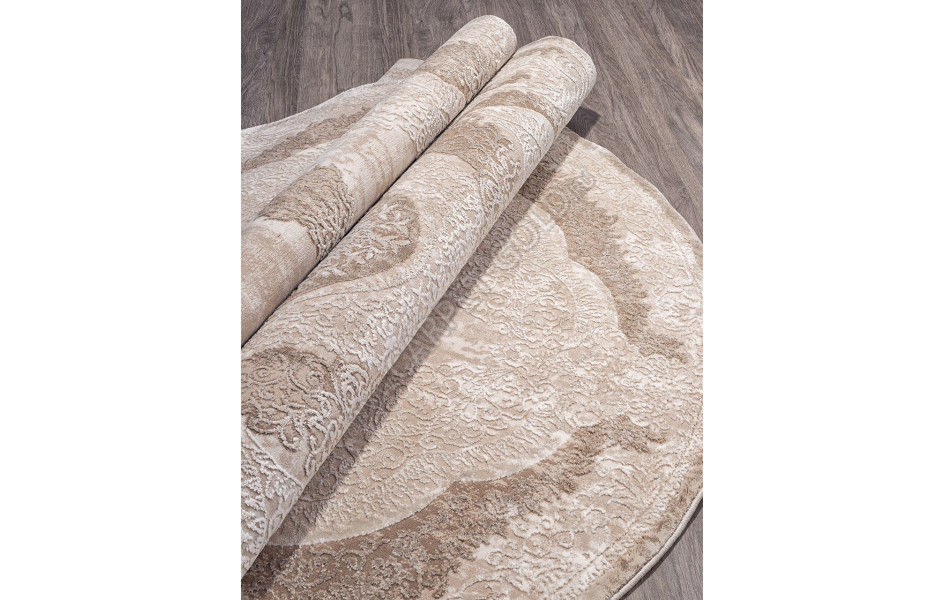 Ковер 03880B - BROWN / BROWN - Овал ARMINA