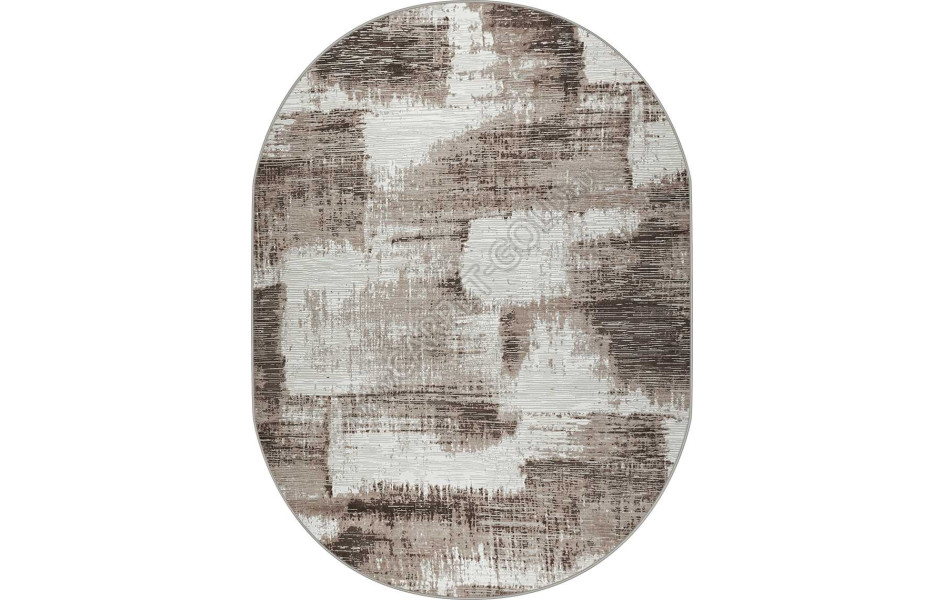 36936A OVAL BROWN / BEIGE Sanat Viscon