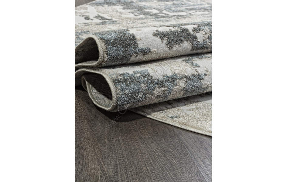 Ковер F231 - BEIGE-BLUE - Овал - коллекция NATUREL