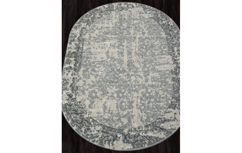 Ковер F268 - BLUE - Овал - коллекция CUBA