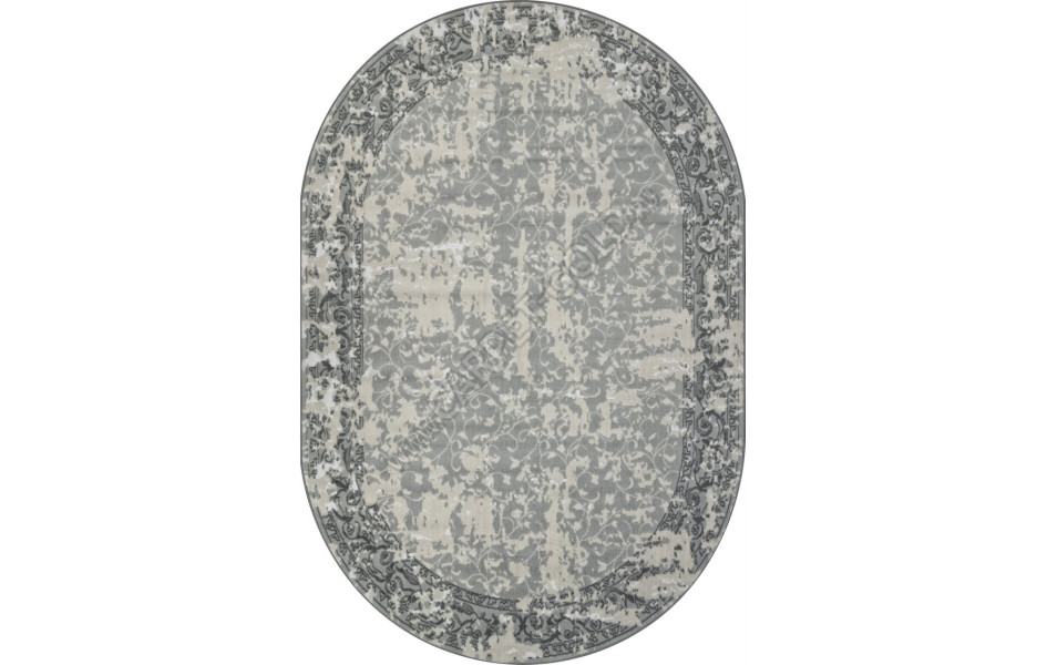 Ковер F268 - BLUE - Овал - коллекция CUBA