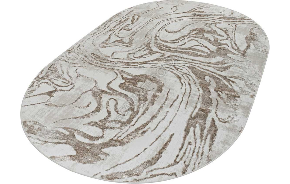 38893A OVAL BEIGE FLS / CREAM FL Olimpos