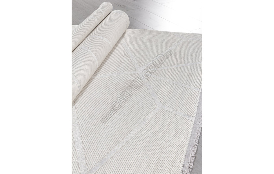 Ковер 28219A - CREAM / CREAM - Прямоугольник - коллекция RUBI